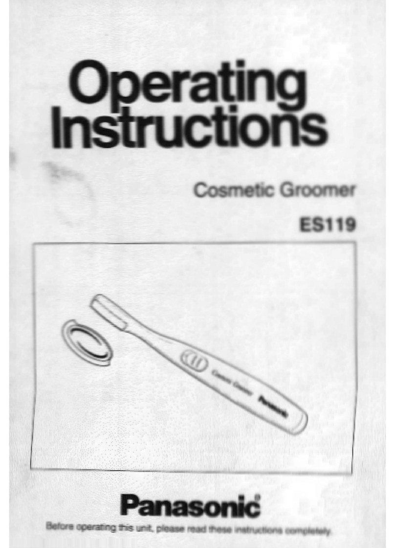 Panasonic ES119P User manual Panasonic ES119P User manual