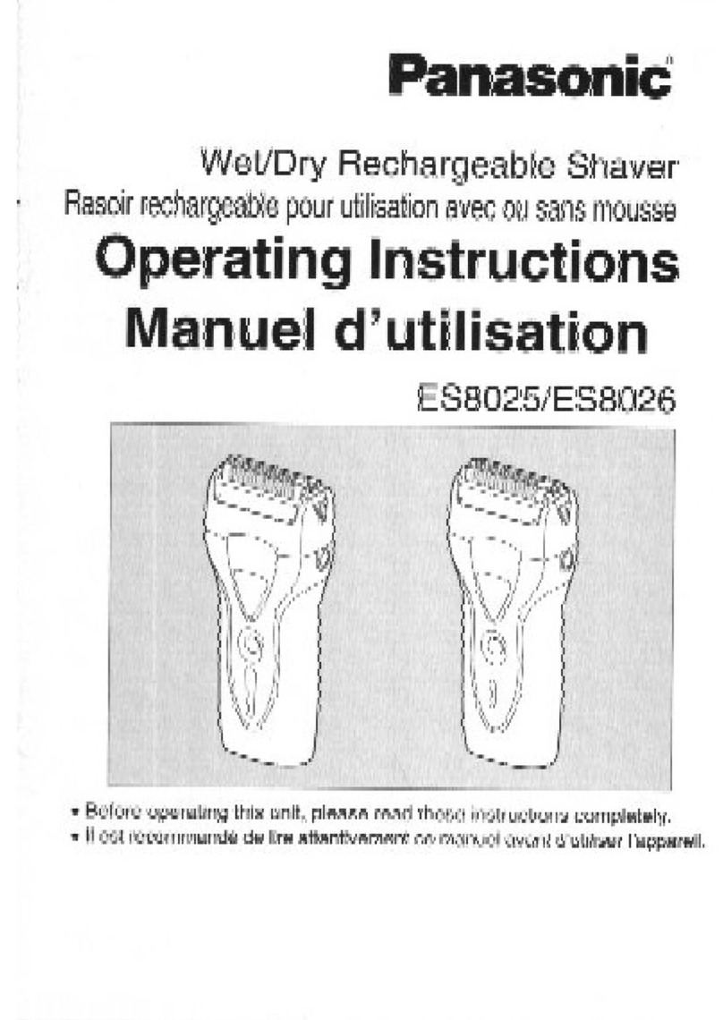 Panasonic ES8026NC User manual