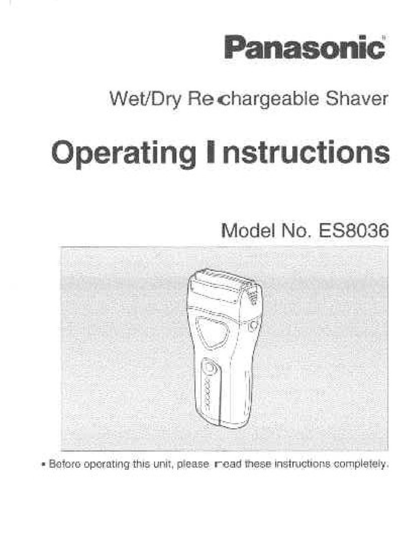 Panasonic ES8036N operating instructions