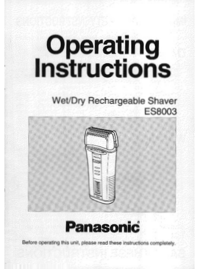 Panasonic ES8003W operating instructions