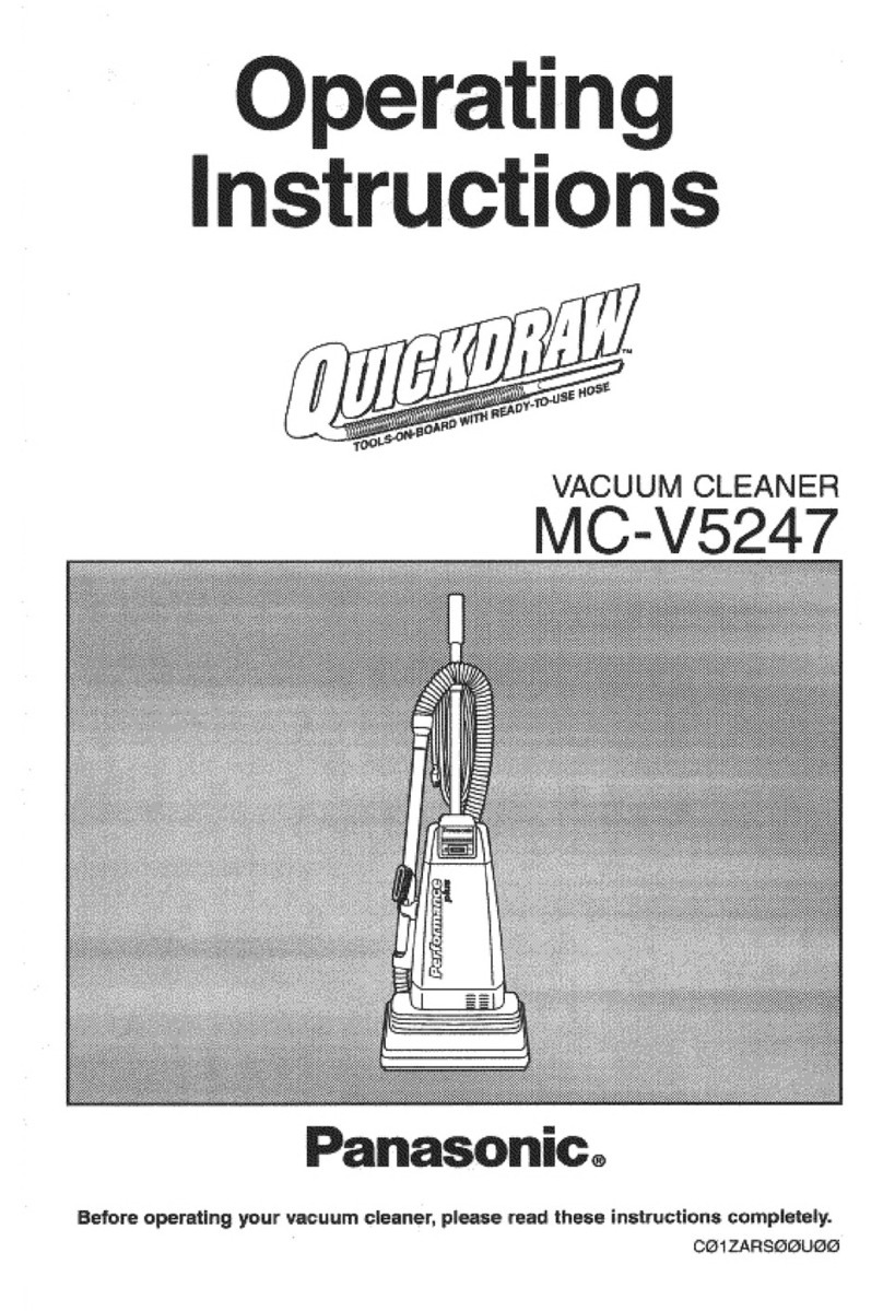 Panasonic Quickdraw MC-V5247 operating instructions