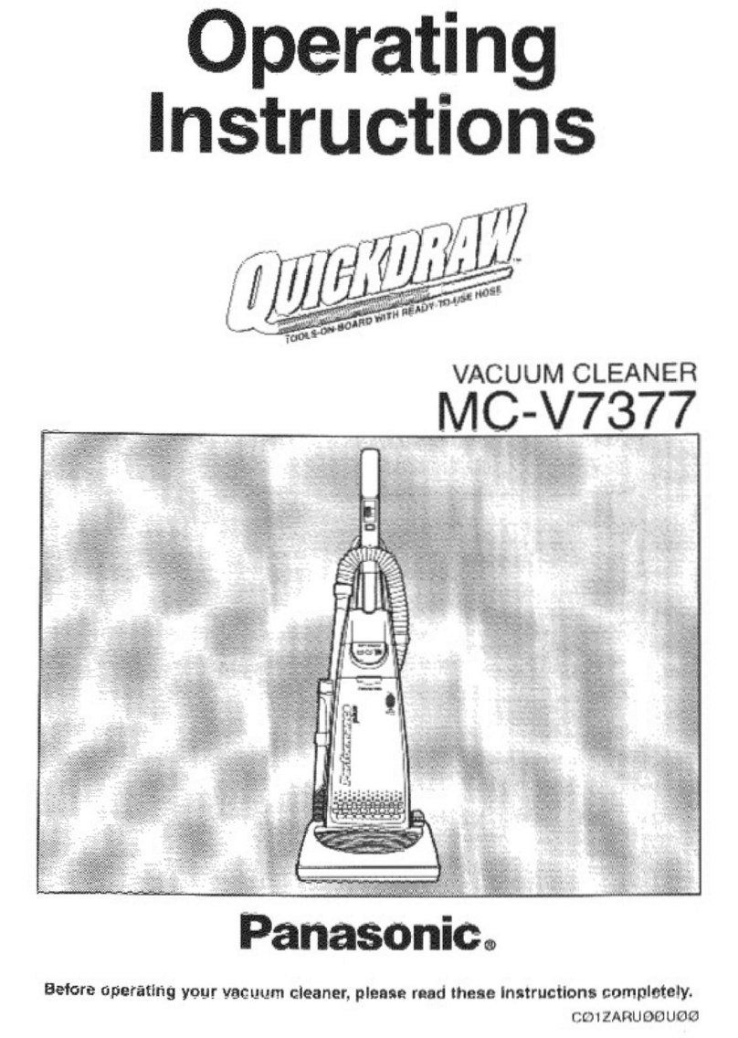 Panasonic Quickdraw MC-V7377 User manual
