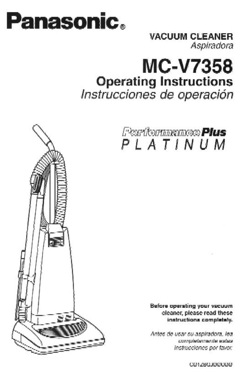 Panasonic MC-V7358 operating manual
