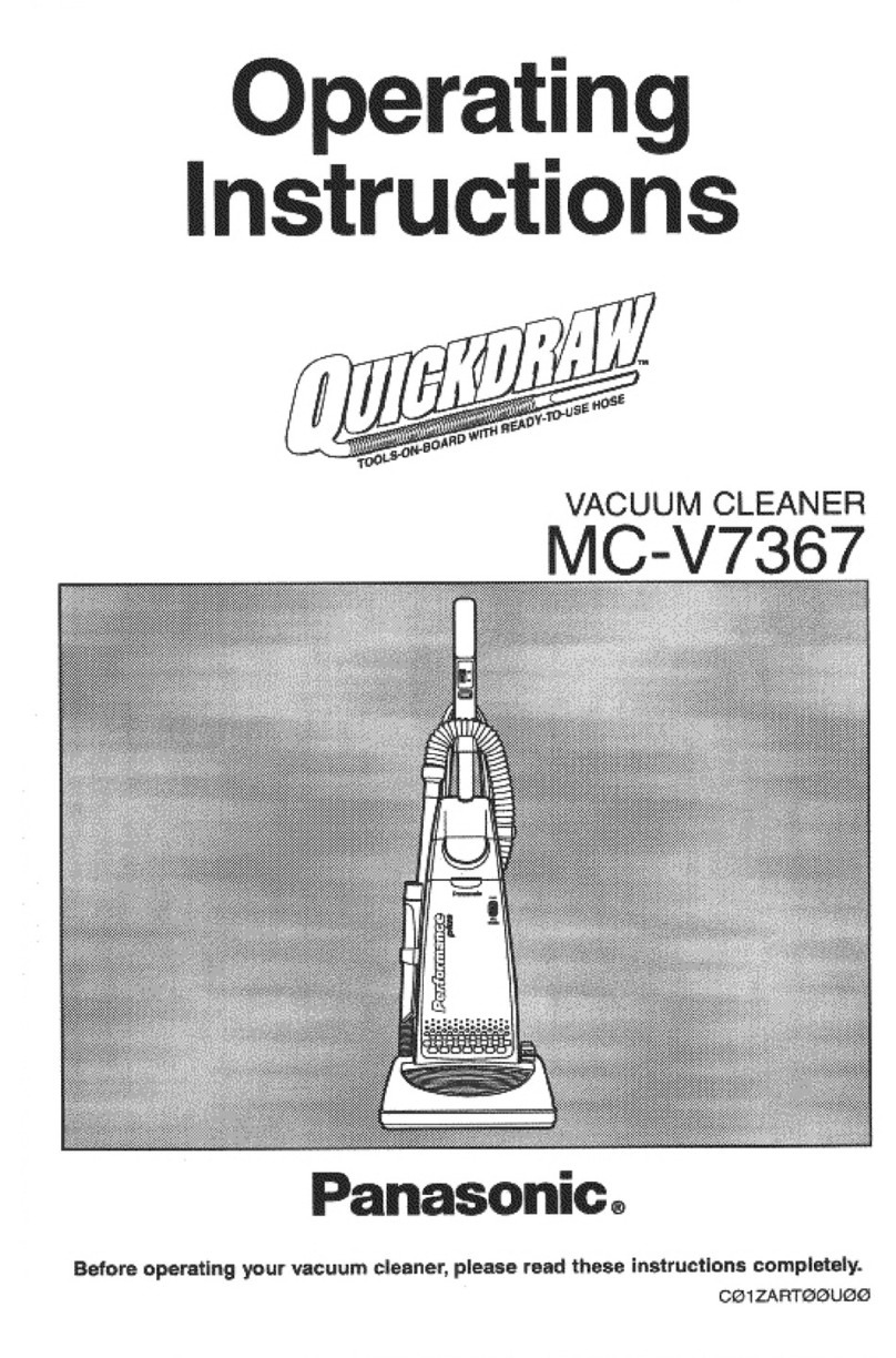 Panasonic QuickDraw MC-V7367 User manual