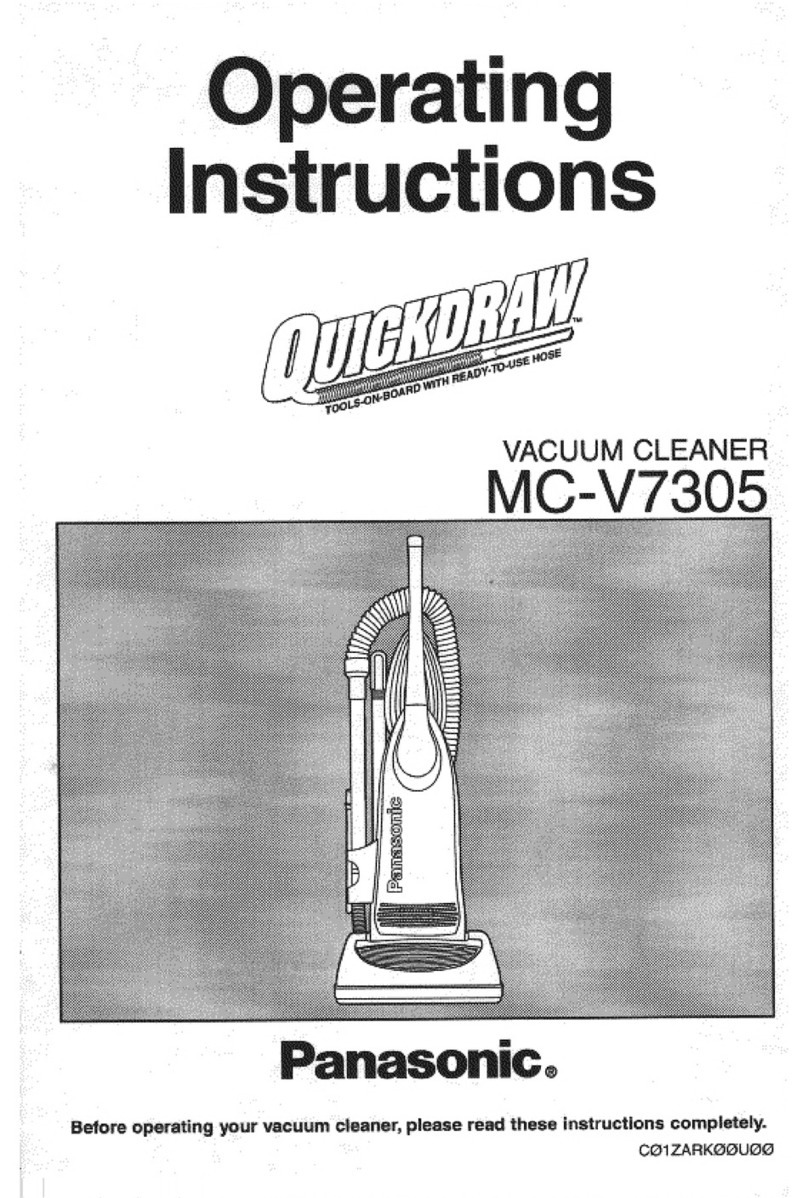 Panasonic Quickdraw MC-V7305 User manual