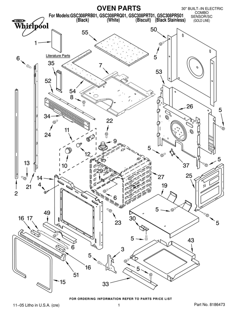 Whirlpool GSC308PRB01 parts list