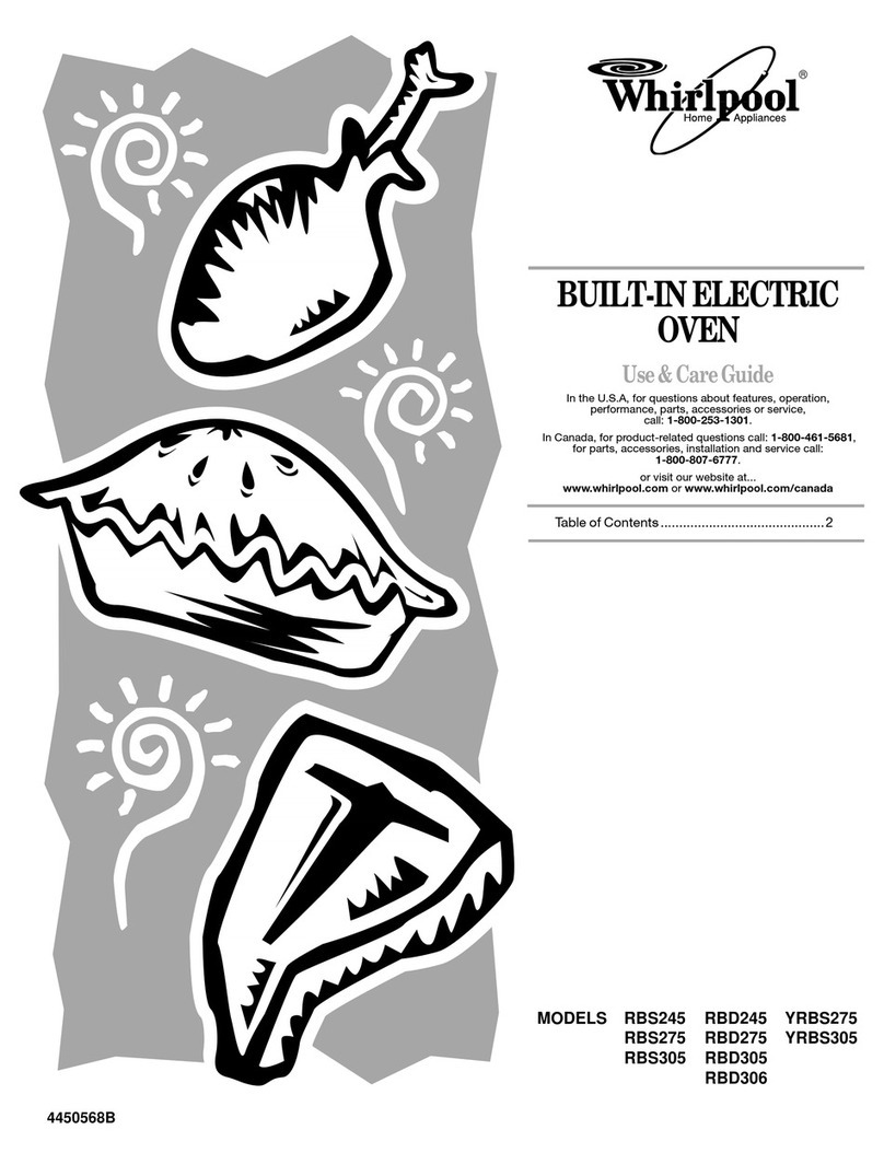 Whirlpool R4BS245 User manual