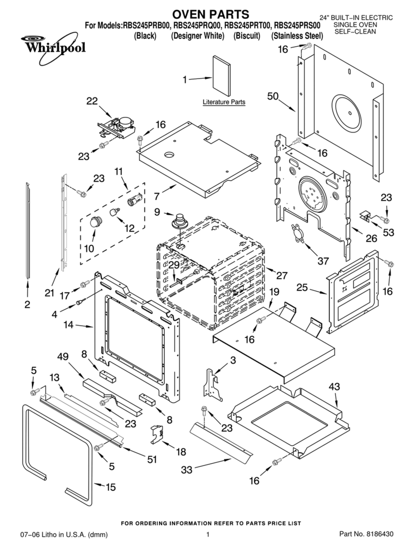 Whirlpool RBS245PR parts list