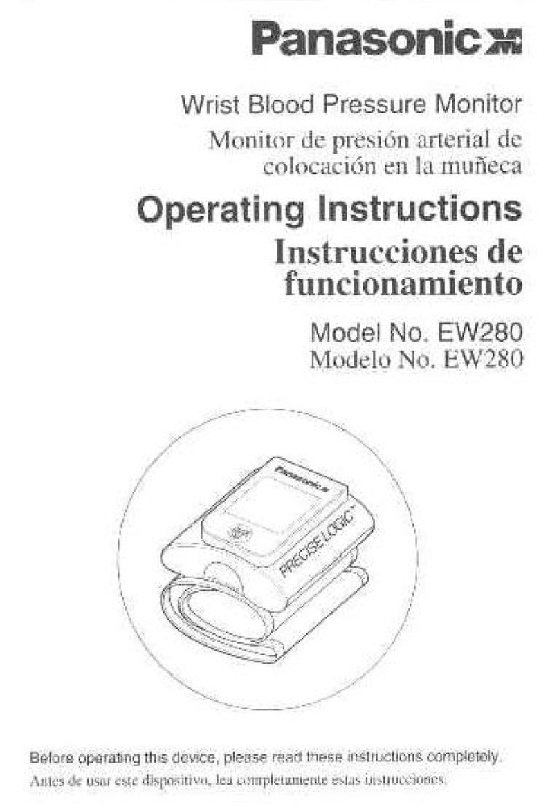 Panasonic EW280W Operating User manual