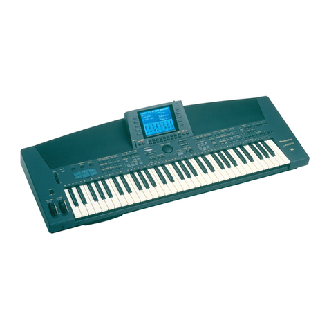 Panasonic SXKN5000 - ELECTRONIC KEYBOARD User manual