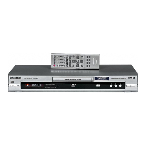 Panasonic DVD-S25UP-S Operating User manual