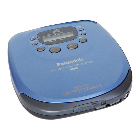 Panasonic SL-SX300 operating instructions