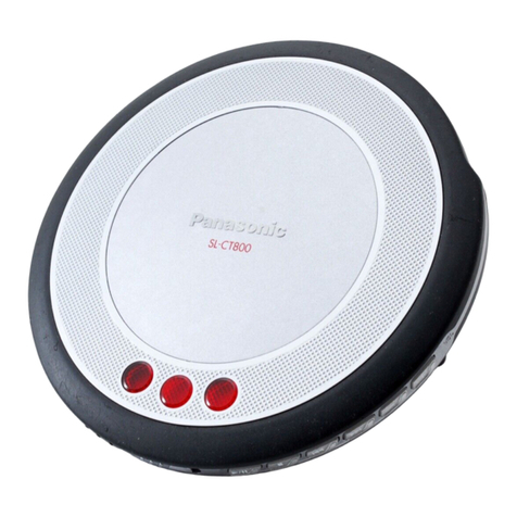 Panasonic SL-CT800 User manual Panasonic SL-CT800 User manual