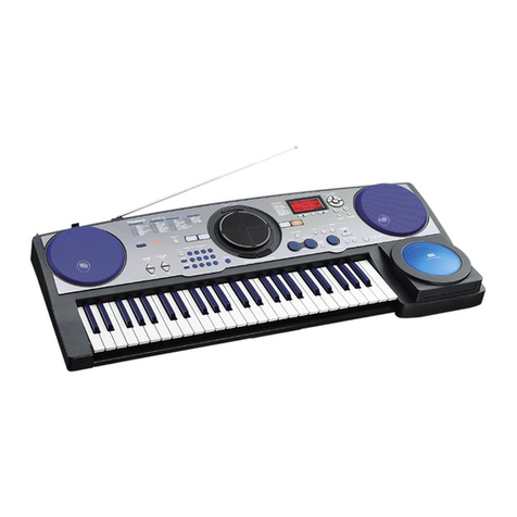 Panasonic SXMB100 - KEYBOARD W/CD & RADI User manual
