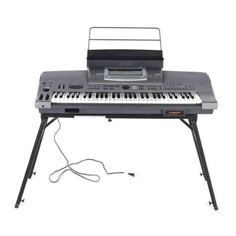 Panasonic SXKN6000 - ELECTRONIC KEYBOARD User manual