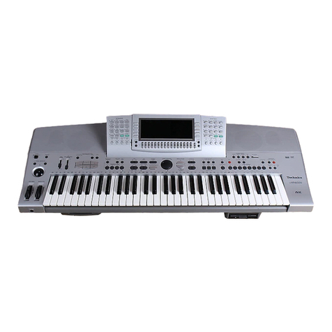Panasonic SXKN6500 - ELECTRONIC KEYBOARD User manual