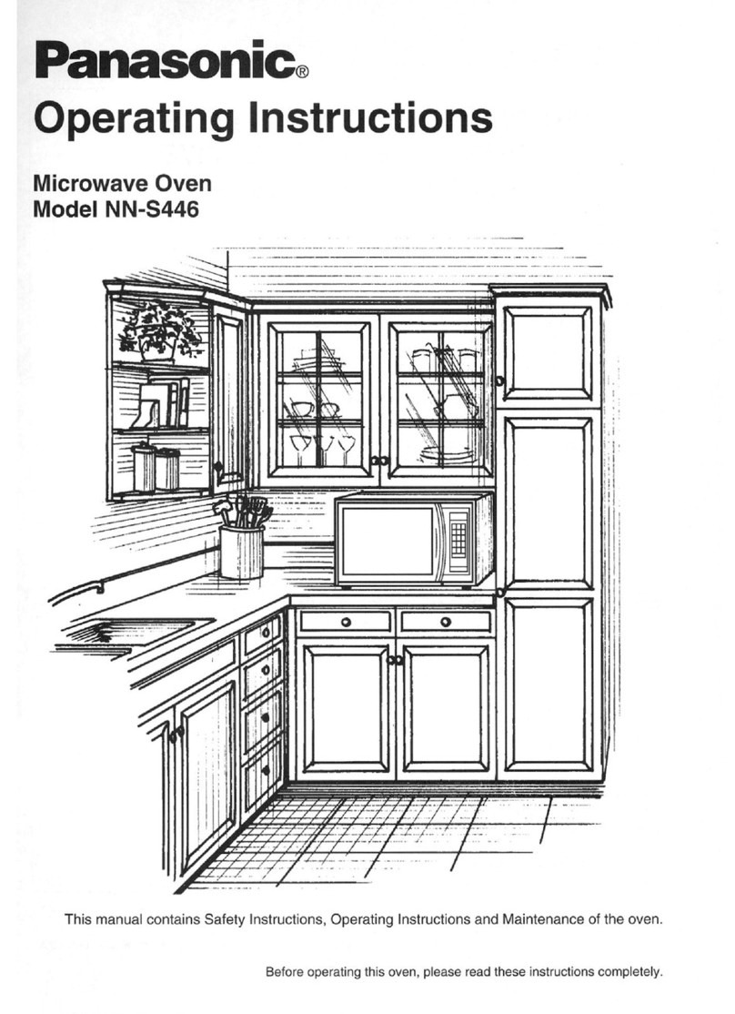 Panasonic NN-S446BA operating instructions