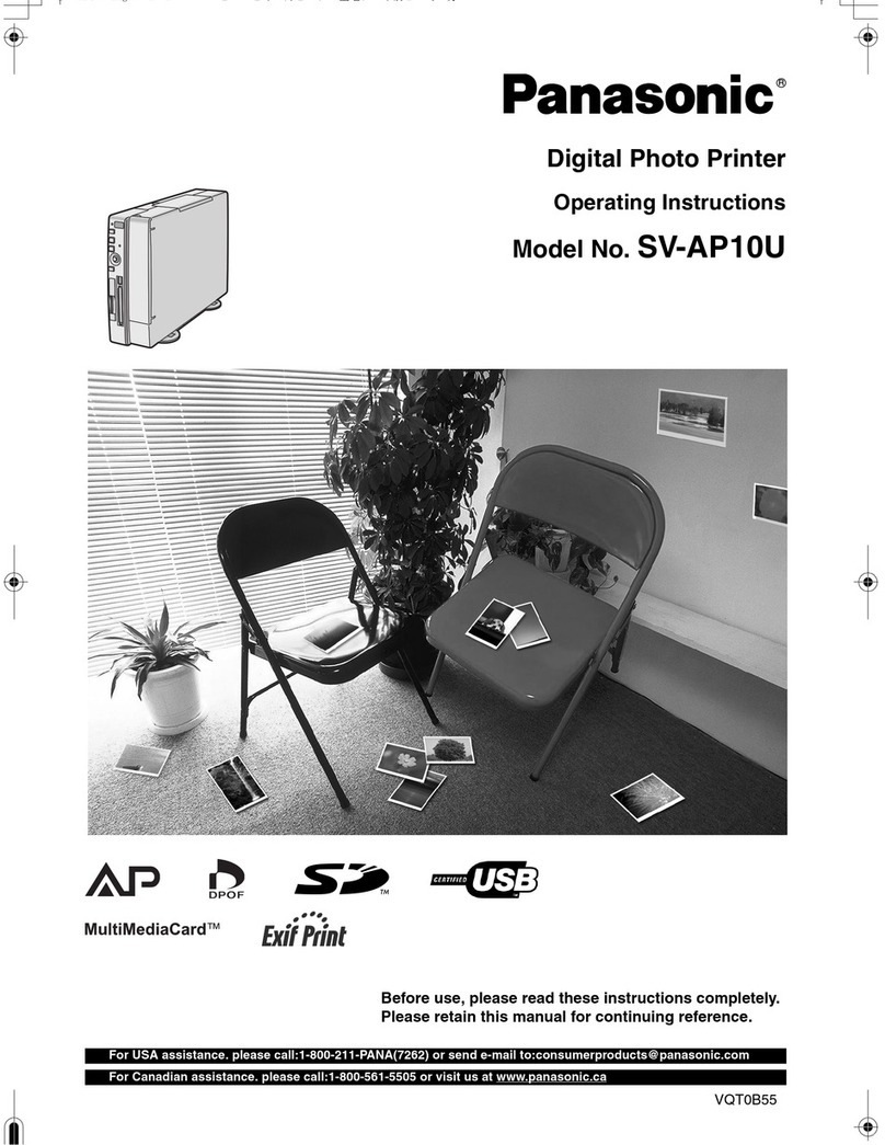 Panasonic SV-AP10 Operating User manual