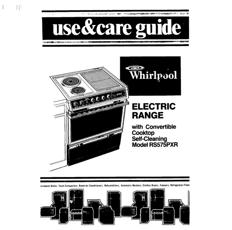Whirlpool RS575PXR Use & care guide