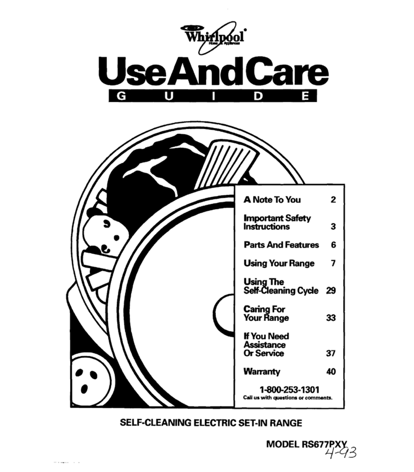 Whirlpool RS677PX Use & care guide