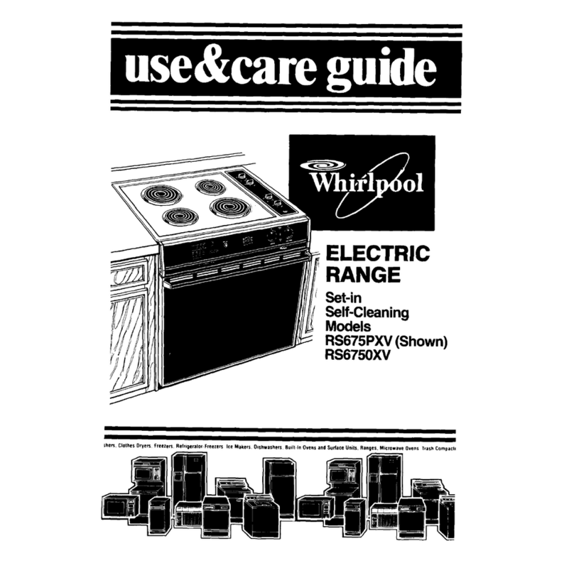 Whirlpool RS675PW Use & care guide