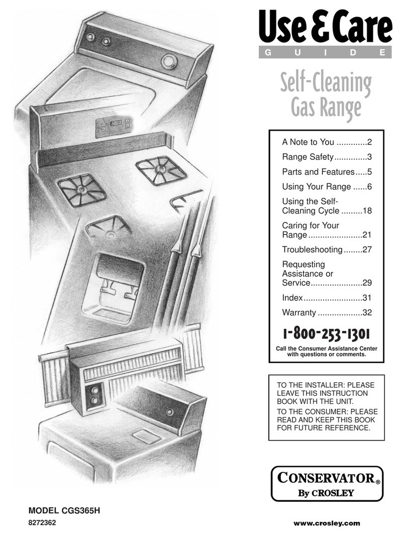 Whirlpool CGS365H Troubleshooting