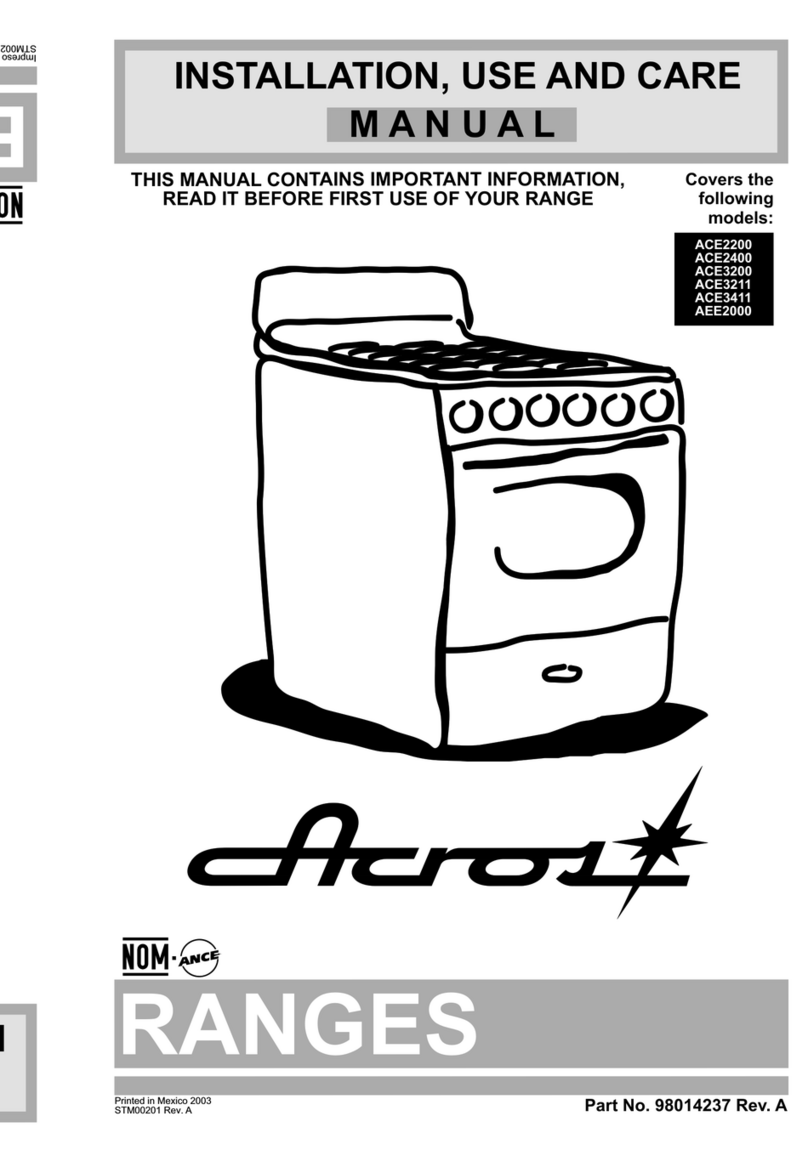 Whirlpool ACE2200 user manual