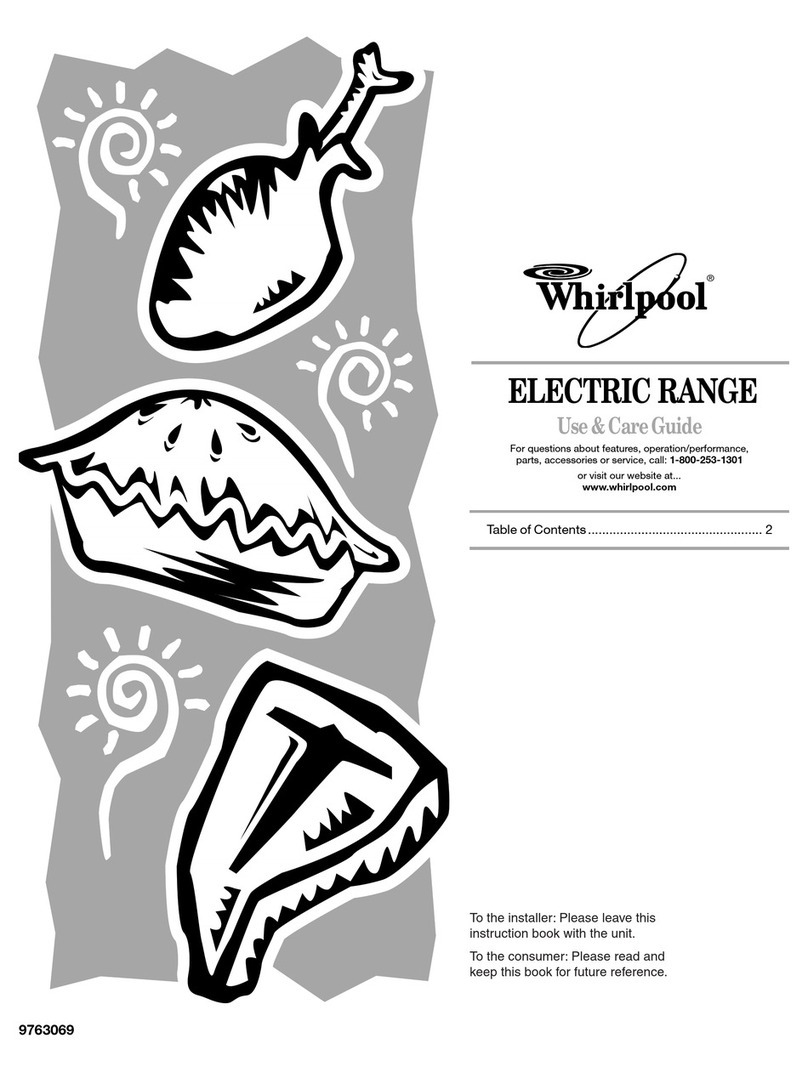 Whirlpool 9763069 Use and care guide