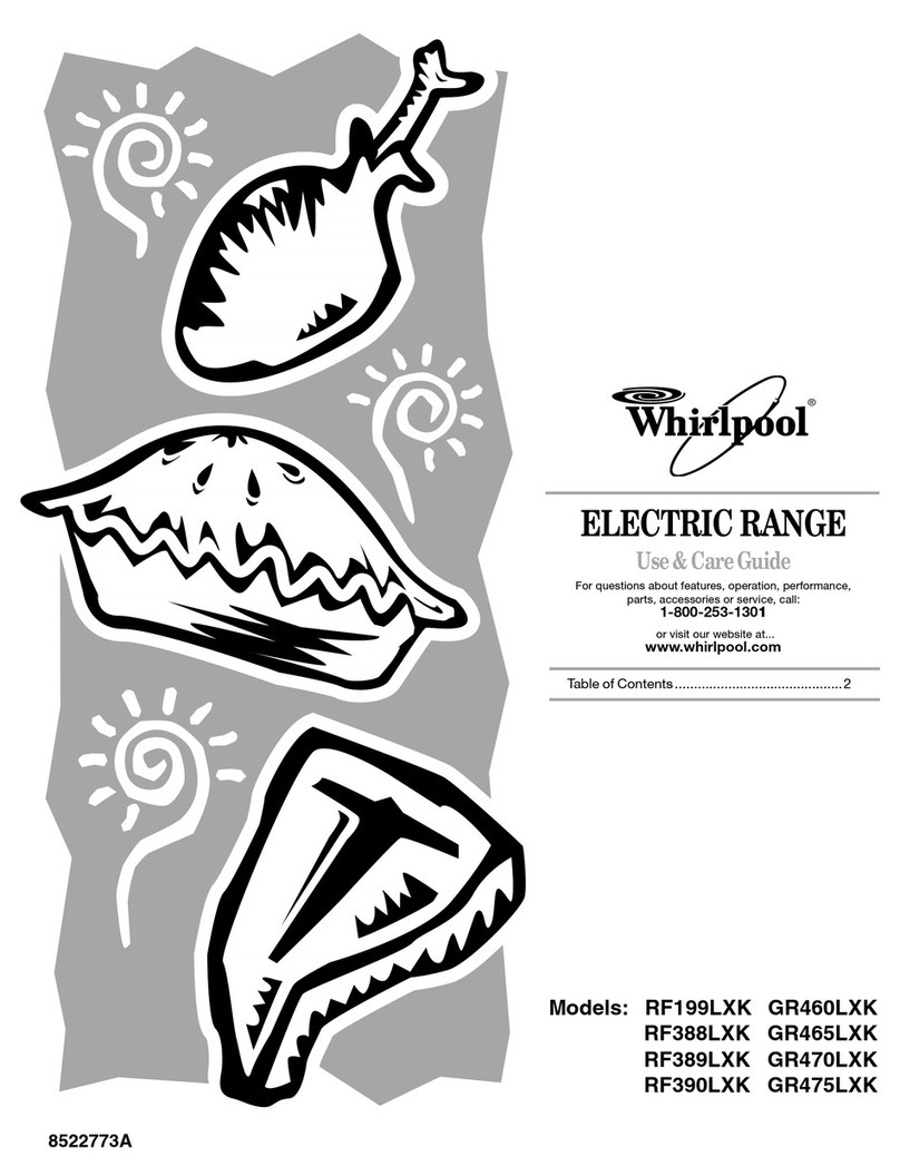 Whirlpool 8522773A Use and care guide