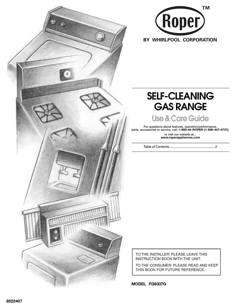 Whirlpool 8522407 Use and care guide Whirlpool 8522407 Use and care guide
