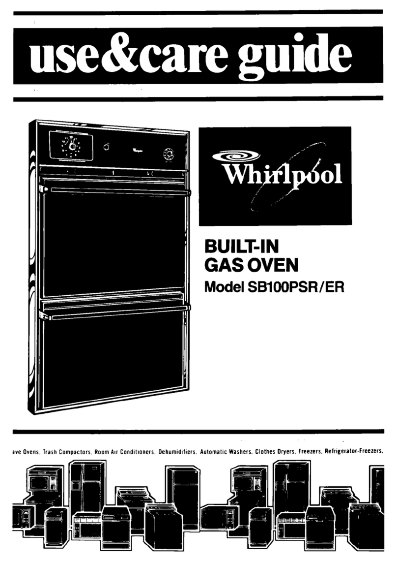 Whirlpool SB100PER Use & care guide Whirlpool SB100PER Use & care guide