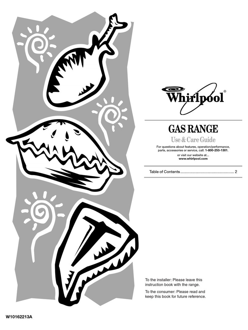 Whirlpool GS773LXS Use and care guide