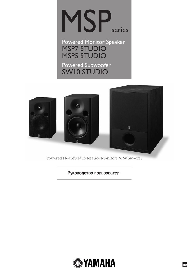 Yamaha MSPS STUDIO Yamaha MSPS STUDIO