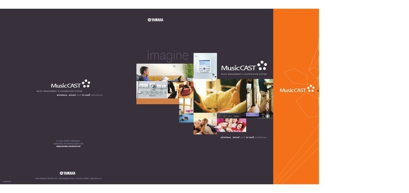 Yamaha MCX-2000 - MusicCAST Digital Audio Server Brochure & specs