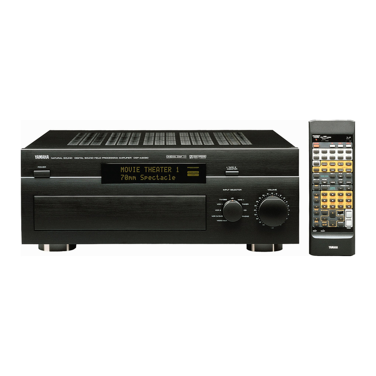 Yamaha DSP-A3090 User manual