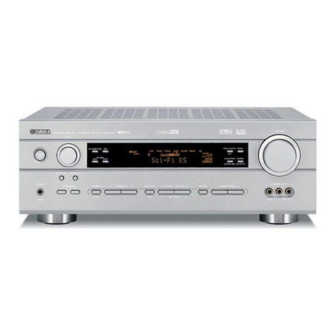 Yamaha RX-V540 User manual
