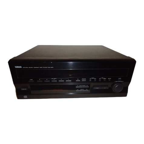 Yamaha CDM-900 User manual