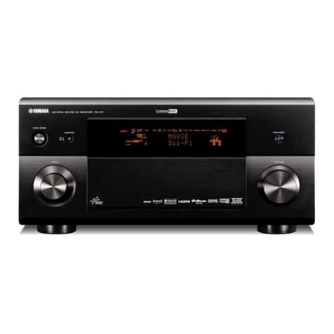 Yamaha RX-Z11 - AV Receiver owner's manual