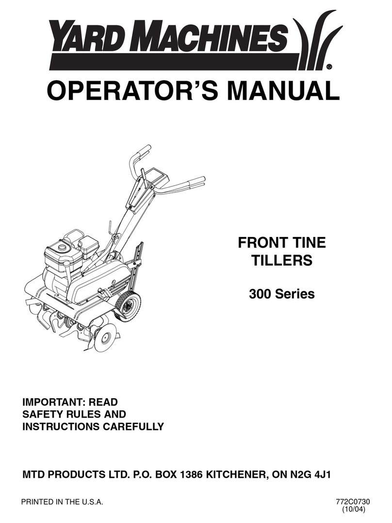 Yard Machines 300 Series Operator's manual