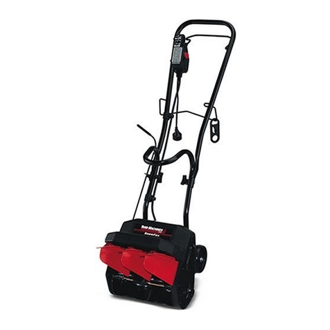 Yard Machines Snow Fox Electric Snow Thrower User manual