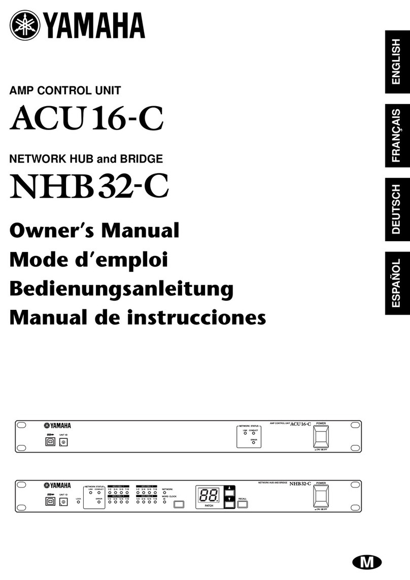 Yamaha ACU16-C User manual