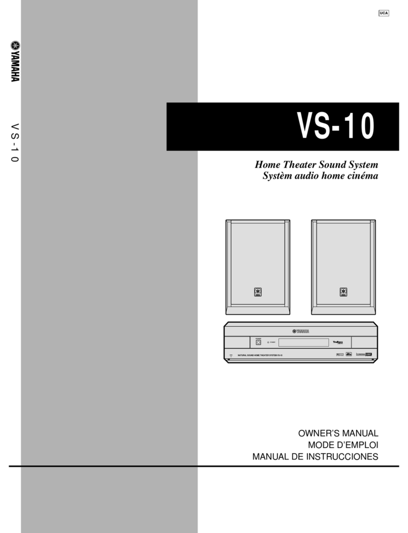 Yamaha VS-10 User manual