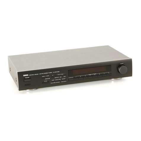Yamaha TX-670RDS User manual