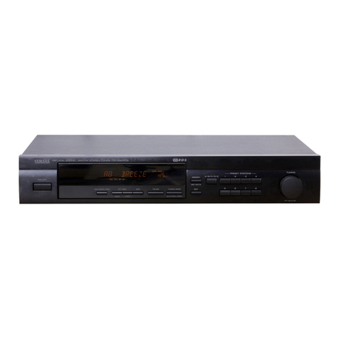 Yamaha TX-590RDS owner's manual