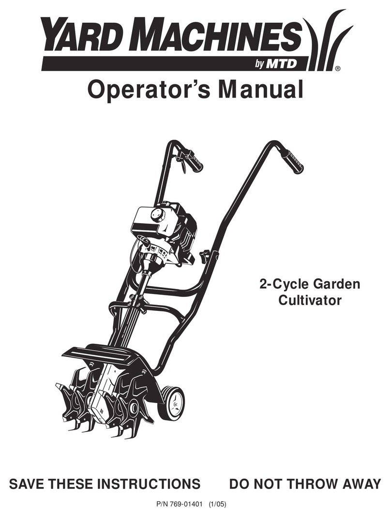 Yard Machines 769-01401 Operator's manual