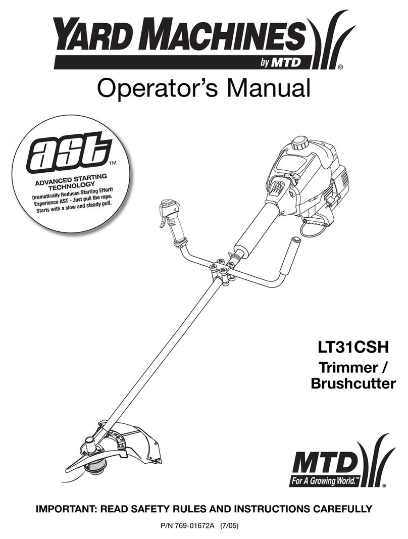 Yard Machines LT31CSH Operator's manual