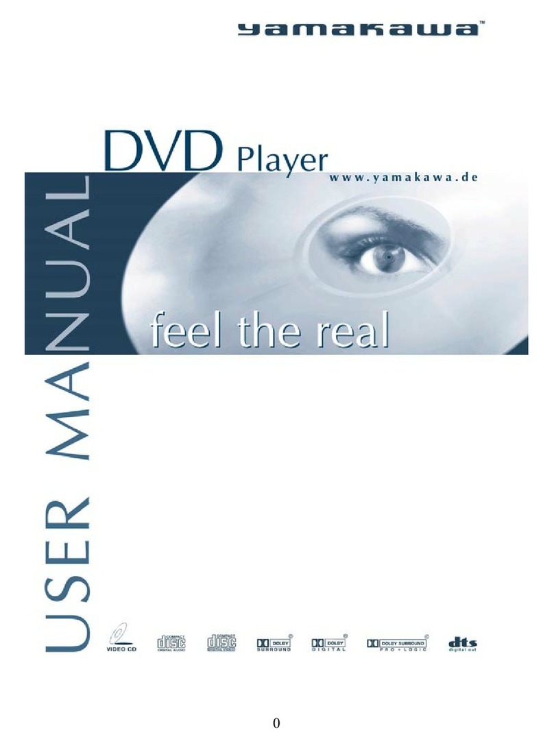 Yamakawa DVD-208 User manual