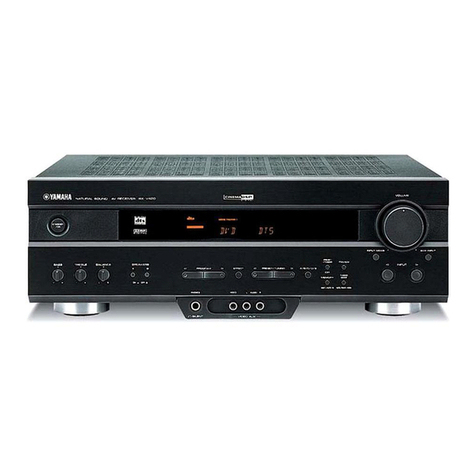 Yamaha RX-V420RDS owner's manual