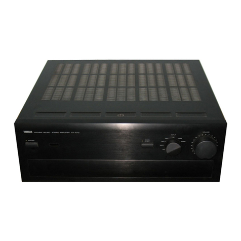 Yamaha AX-1070 User manual Yamaha AX-1070 User manual