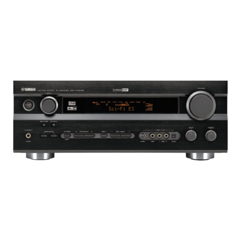 Yamaha DSP-AX640SE Product bulletin